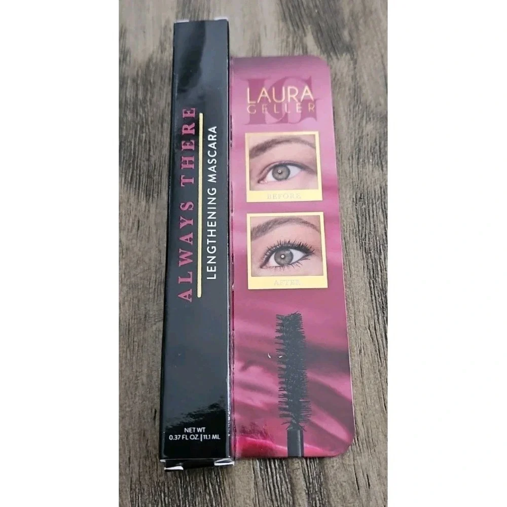 Laura Geller Always There Lengthening Mascara in Black .37 fl oz New in Box