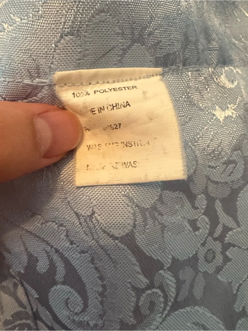 no brand soft blue
