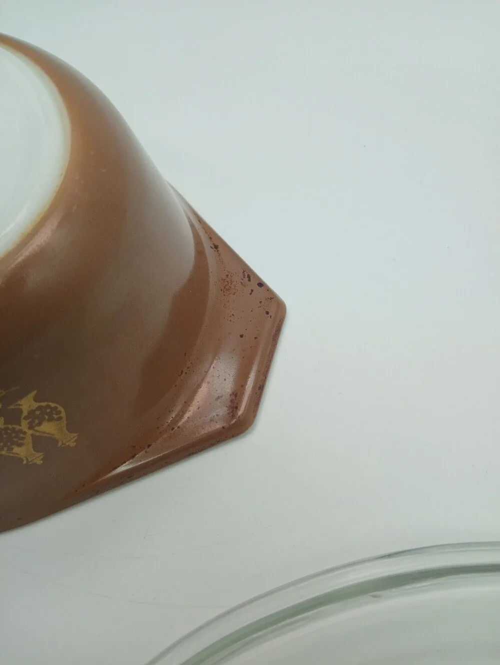 Pyrex butterfly gold
