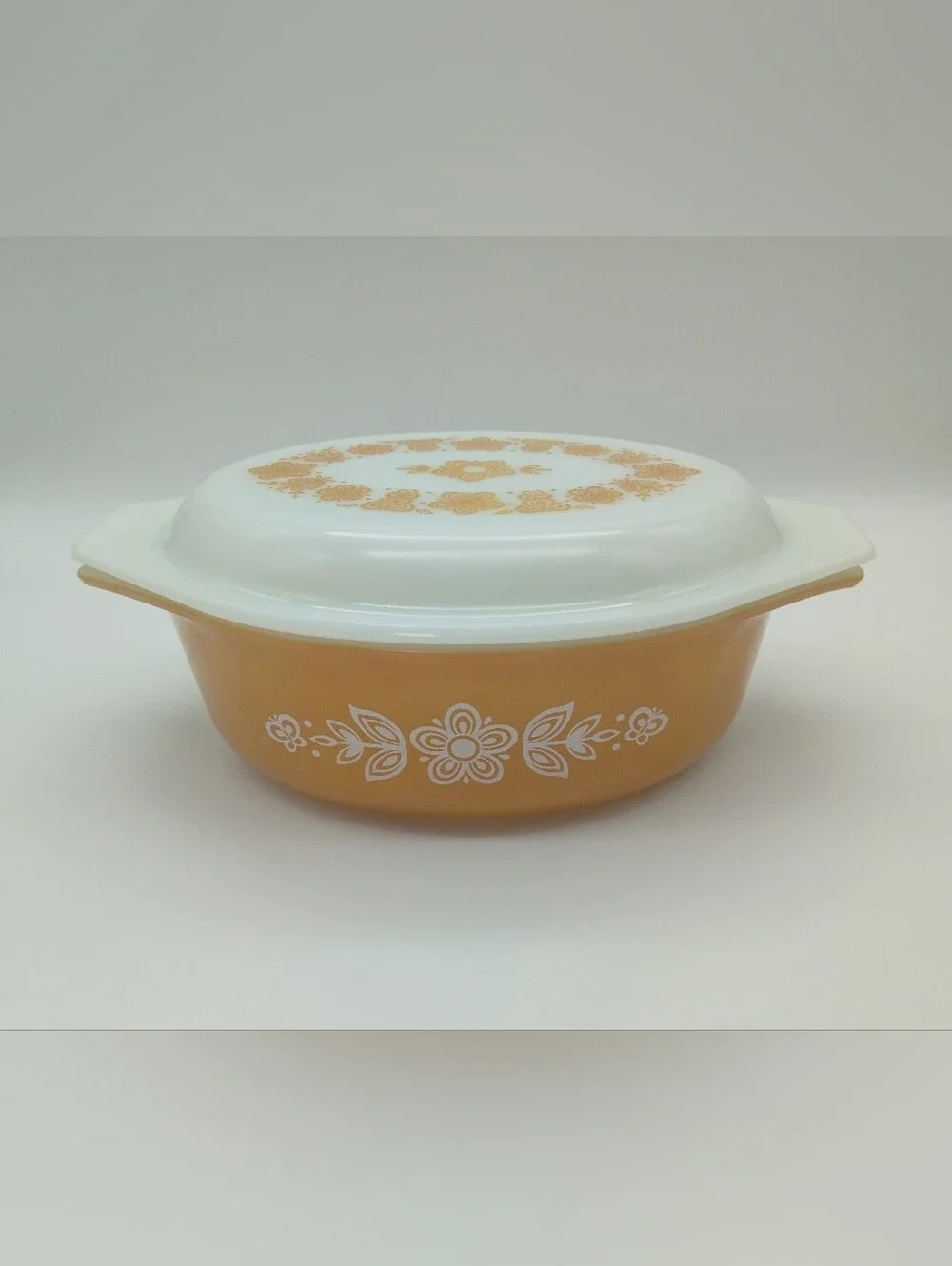 Pyrex butterfly gold