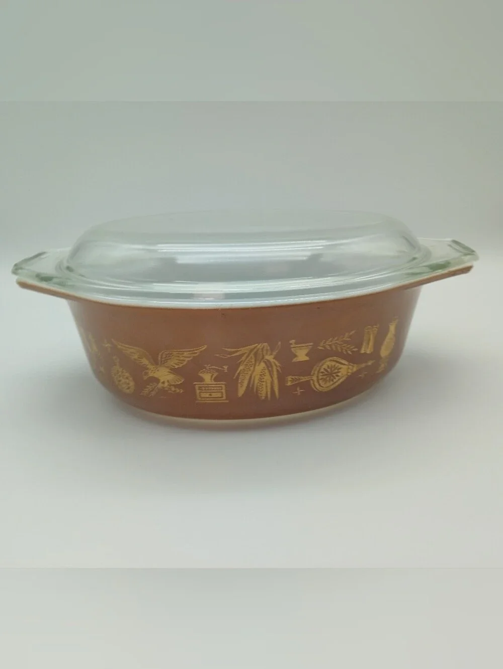Pyrex butterfly gold