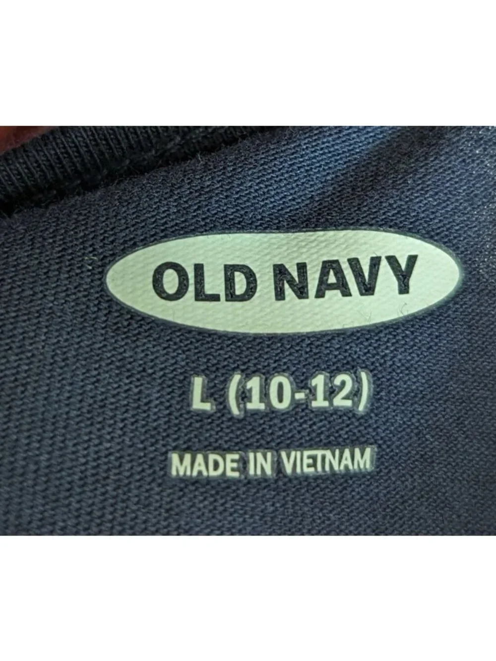 Old Navy Dress Girls size L 10 12 Blue Nautical Pullover Gingham Check Sailor