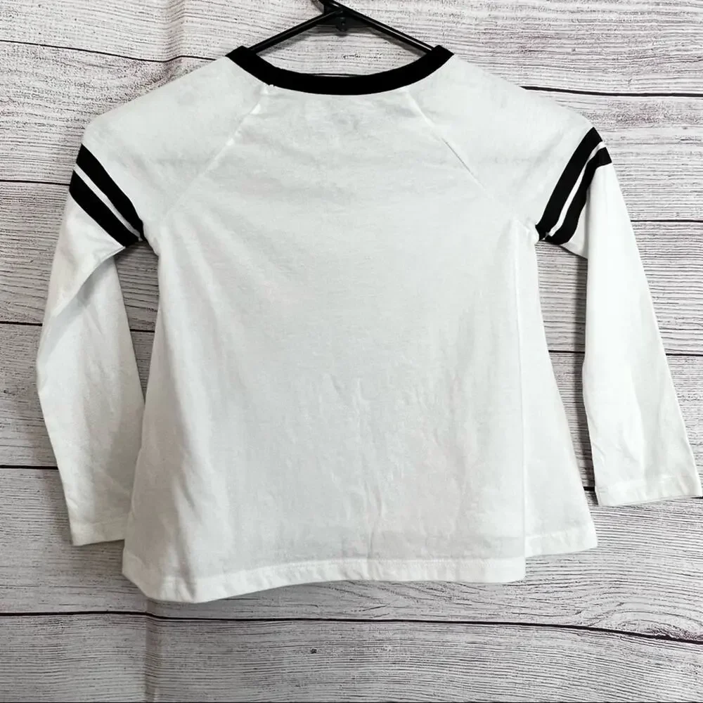 Old Navy Girls Crewneck  Long Sleeve Tee Sz (xs) 5