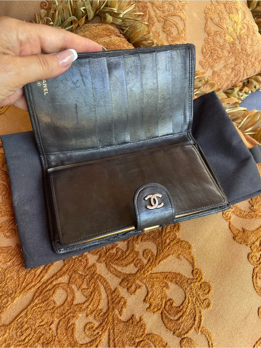 CHANEL timeless wallet