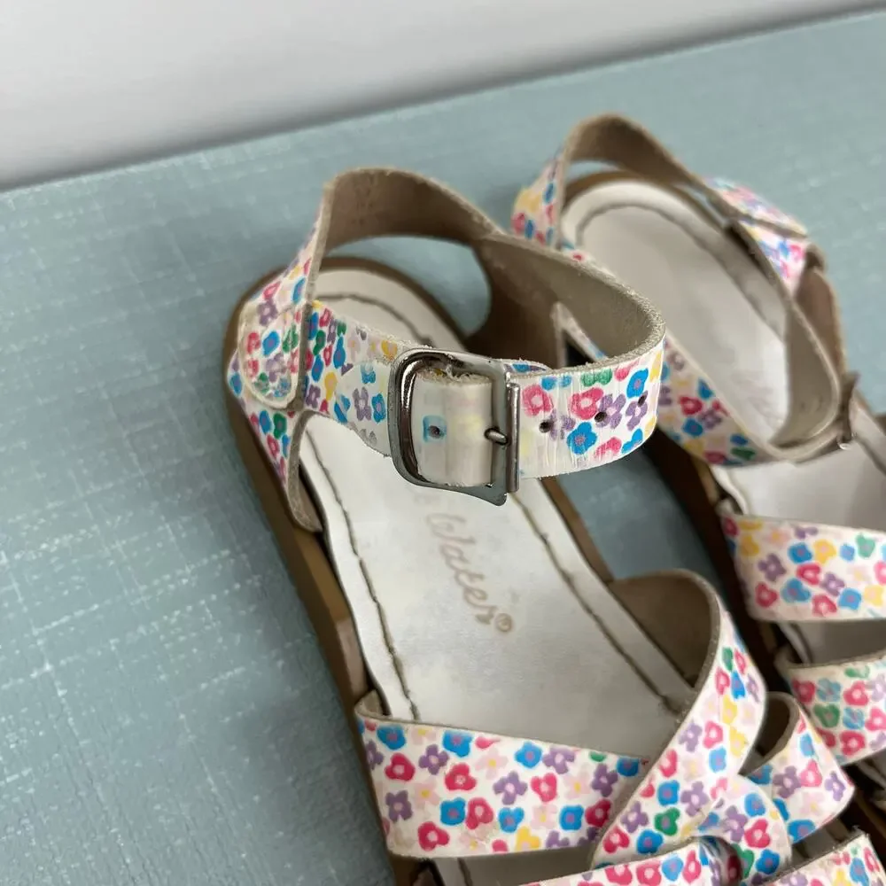 Salt Water Sandals by Hoy straps pair children