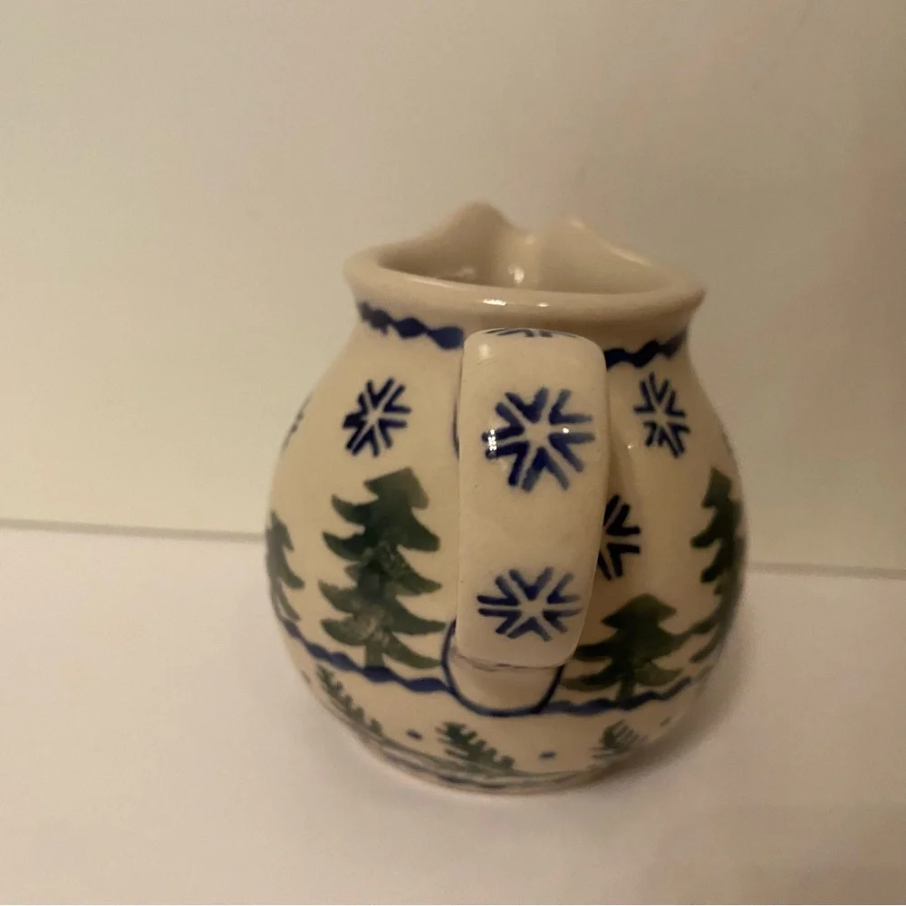 Polish Pottery creamer pottery tea