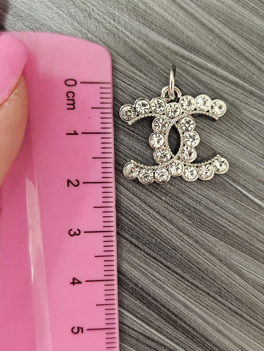 CHANEL stunning stamped