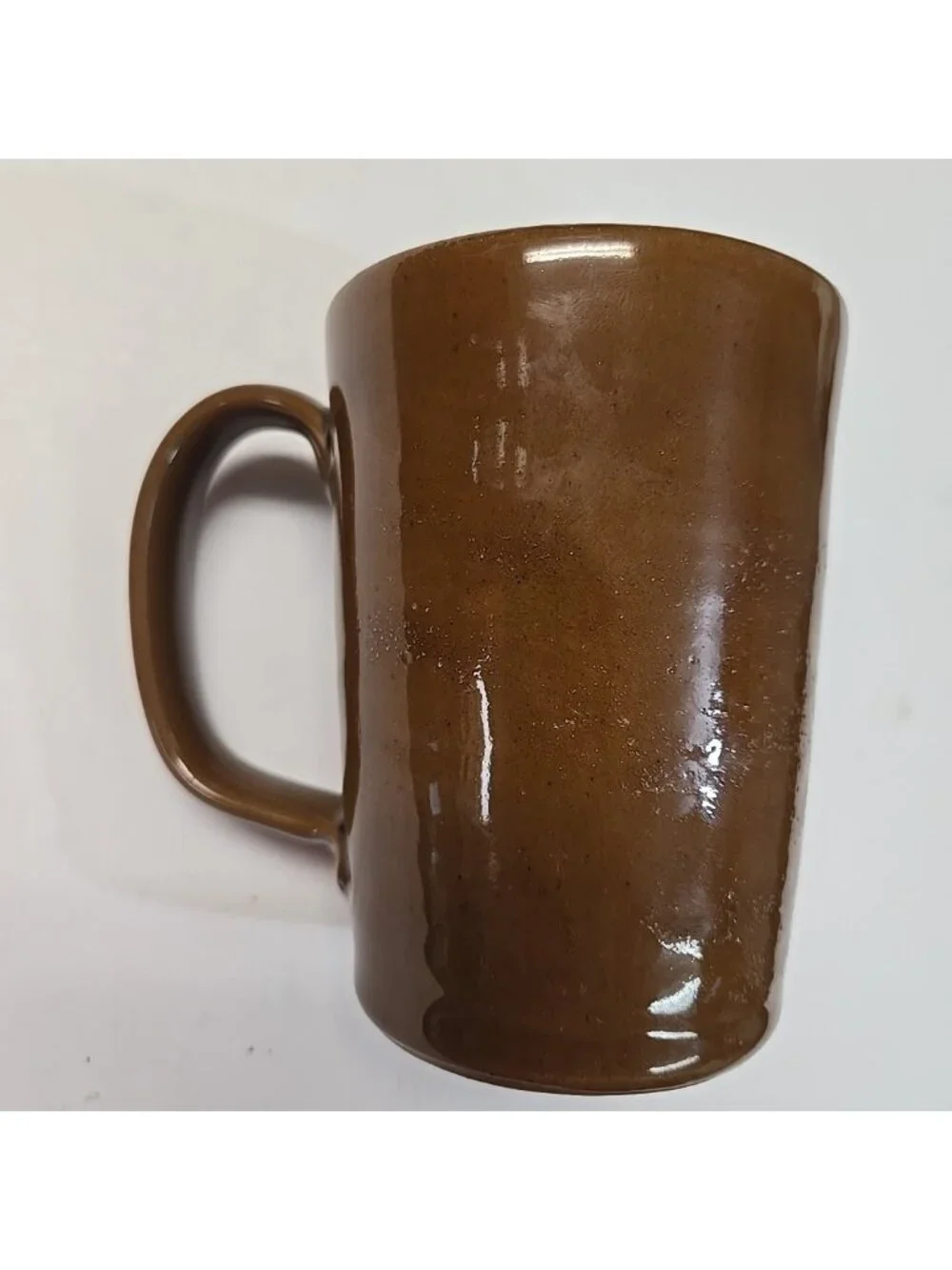 Deneen Pottery Gethsemani Farms Ceramic Mug Brown Handthrown St. Paul MN 2012