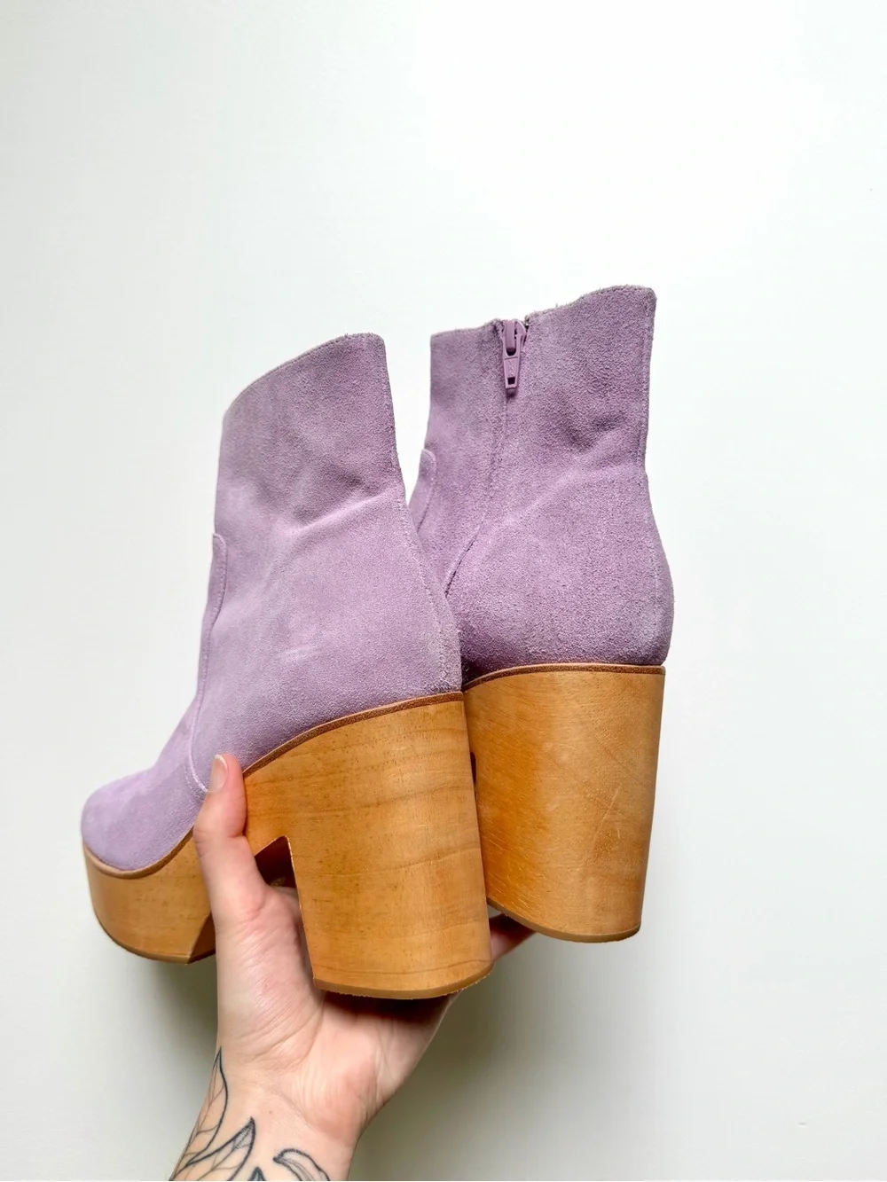 Charlotte Stone textured suede
