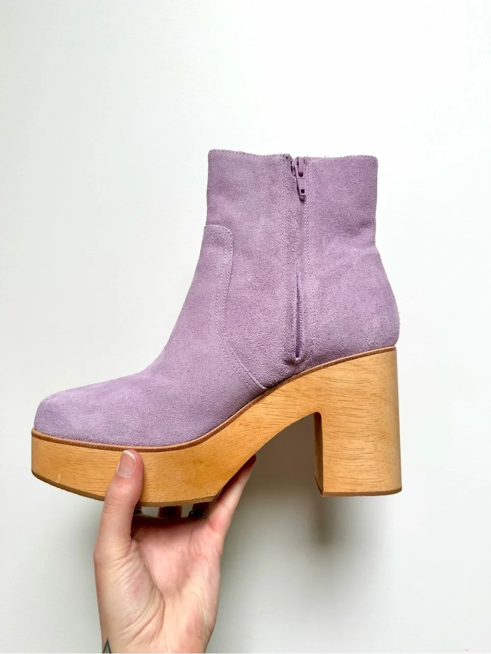 Charlotte Stone textured suede