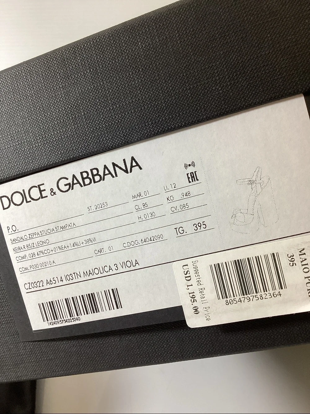 Dolce & Gabbana fits true