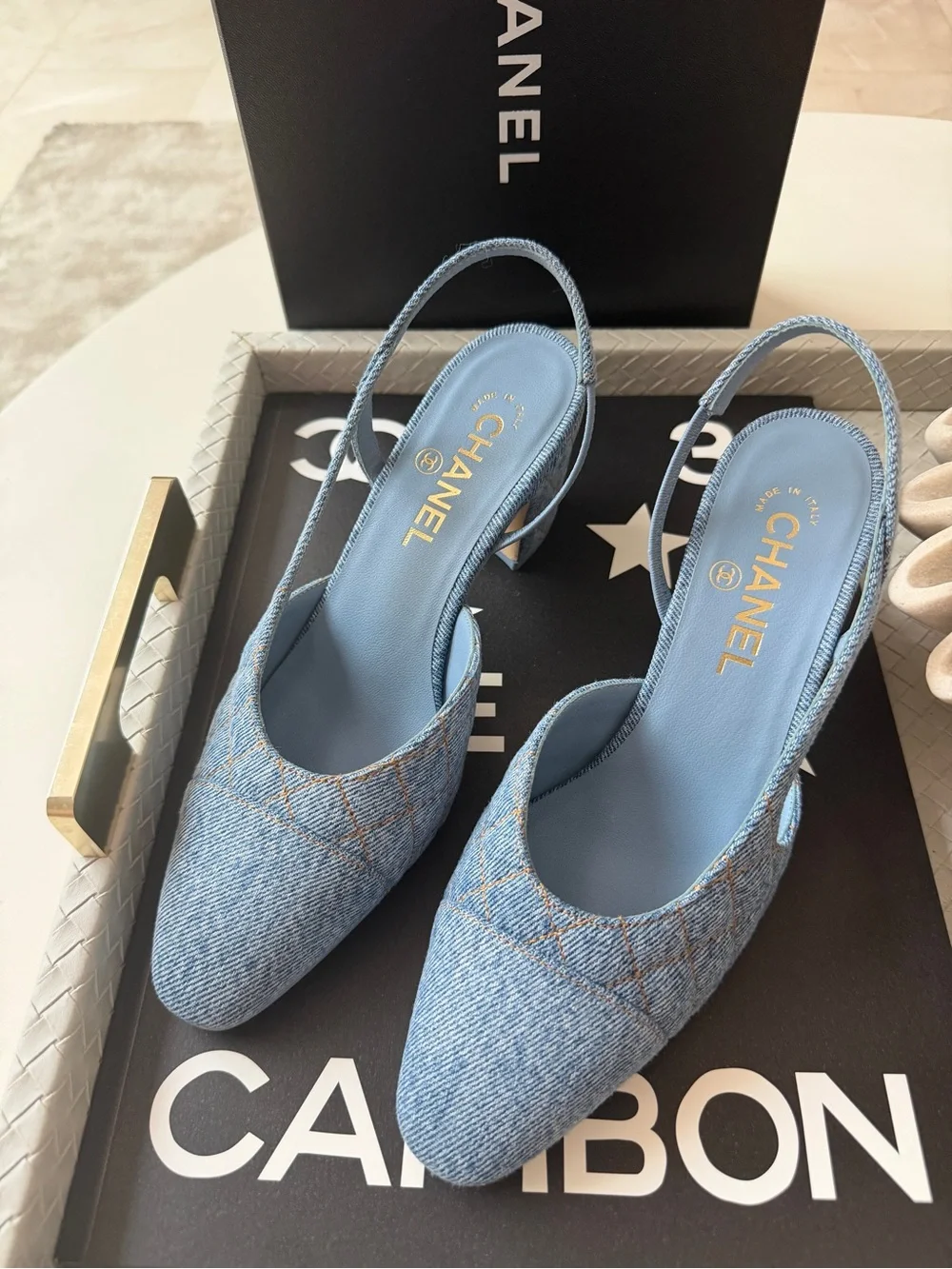 CHANEL logo upper