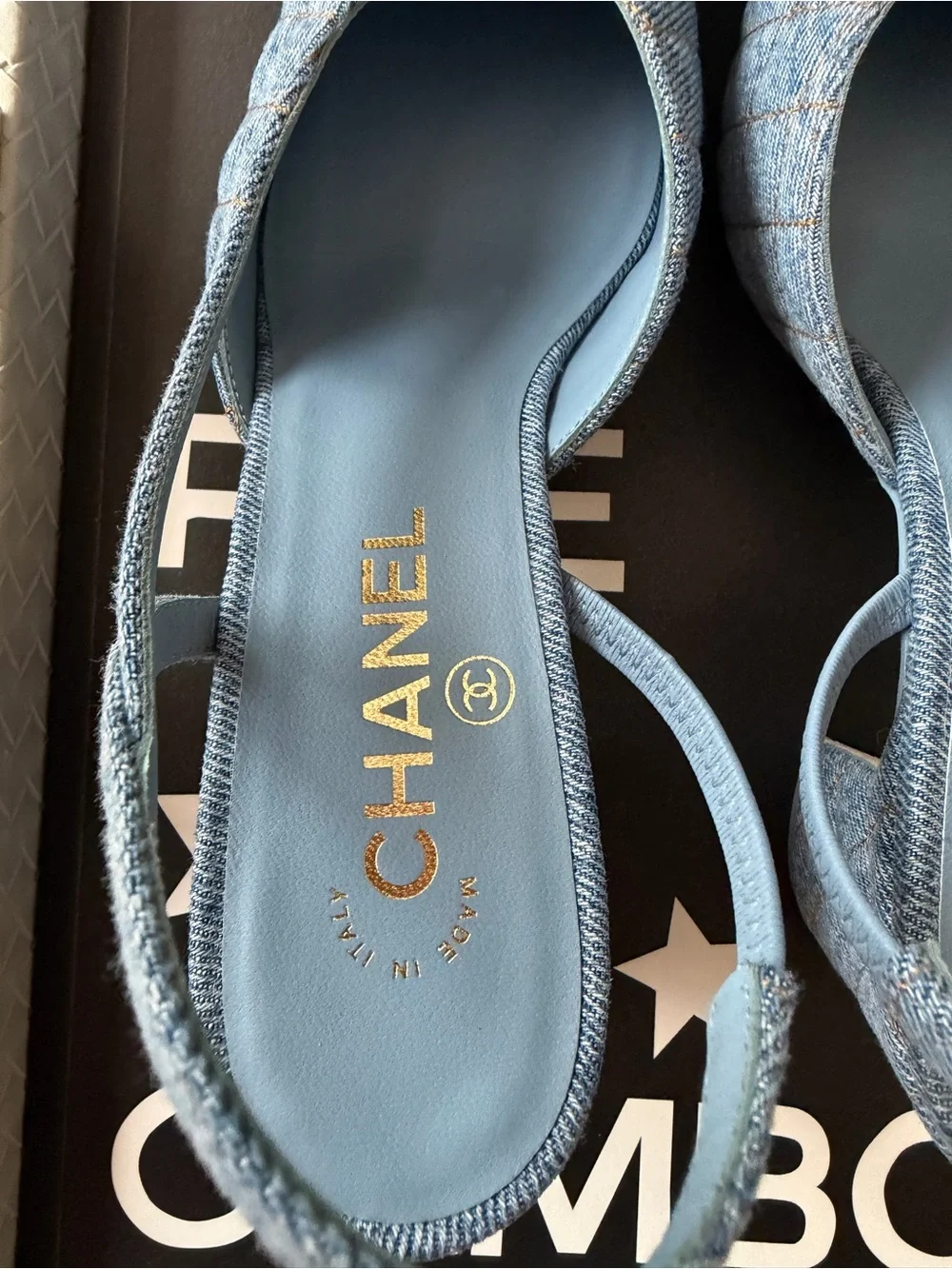 CHANEL heel cap soft