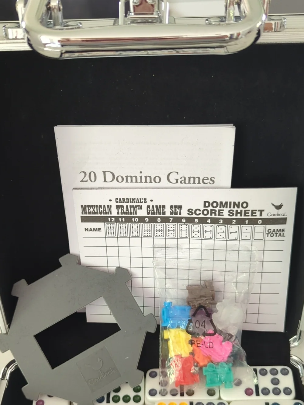 100 Tiles Domino Game Set In Case