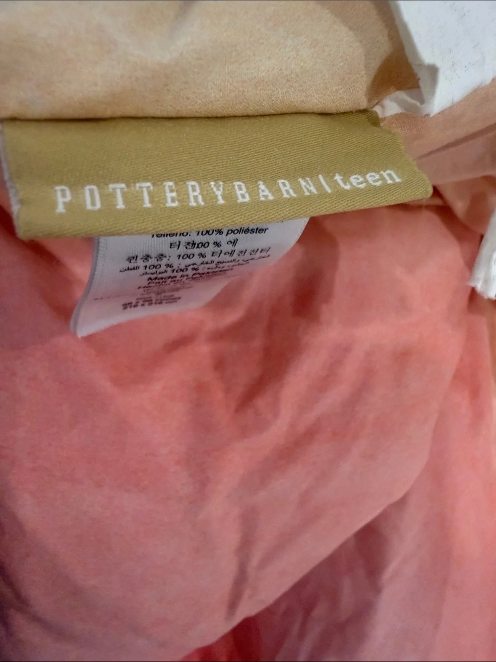 Pottery Barn Teen ombre comforter