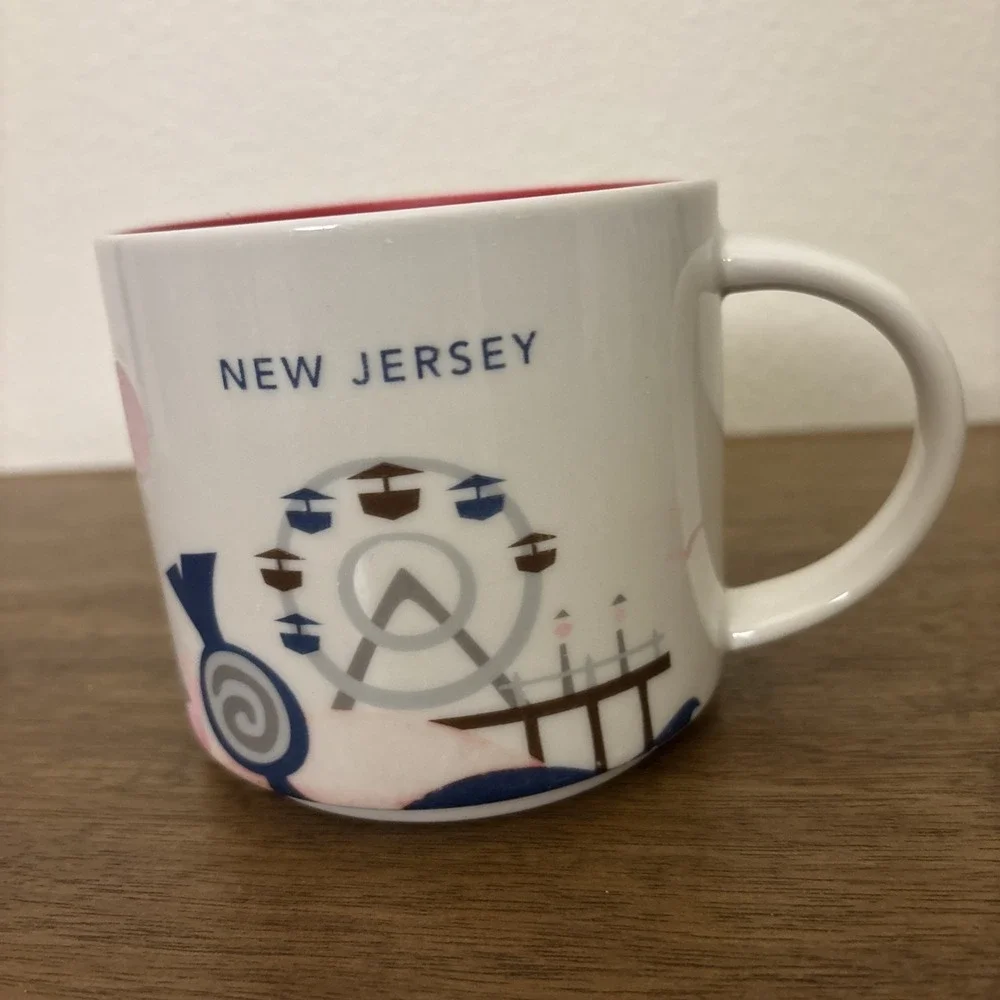 Starbucks New Jersey You Are Here Series Collection 14oz Coffee Tea Mug Cup