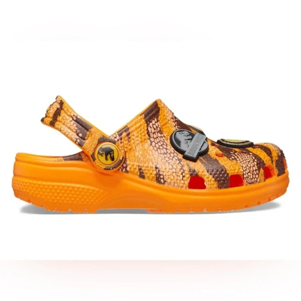 NWT Crocs Jurassic World Classic Clogs, Toddler Size c6, Limited Edition