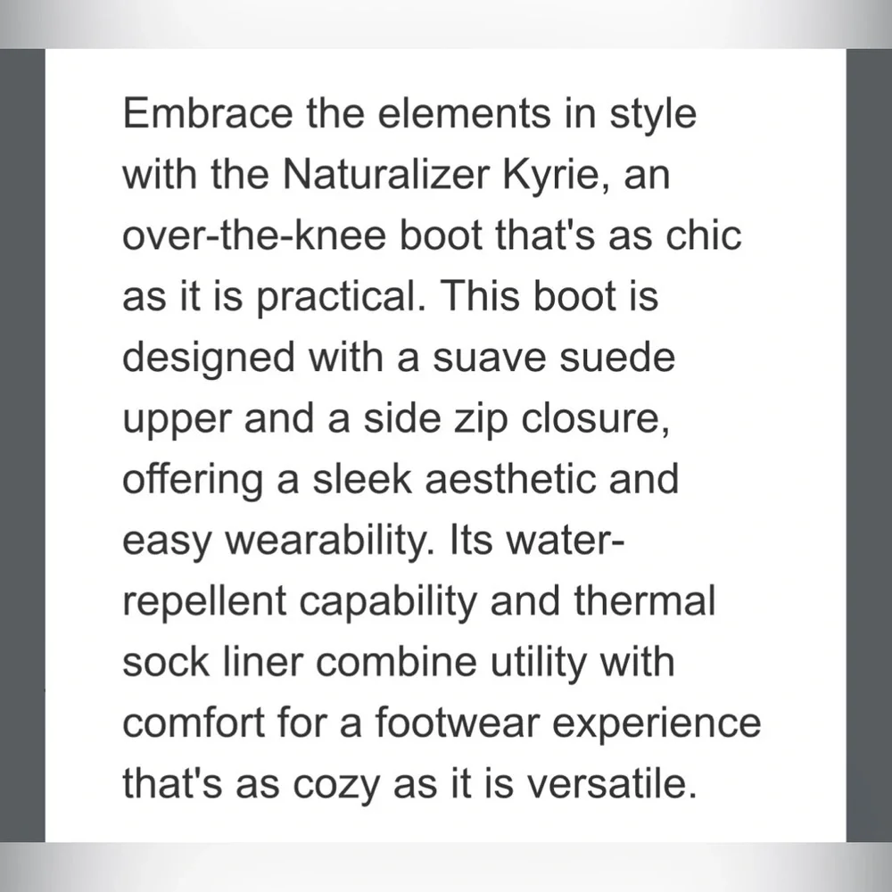 Naturalizer demo store