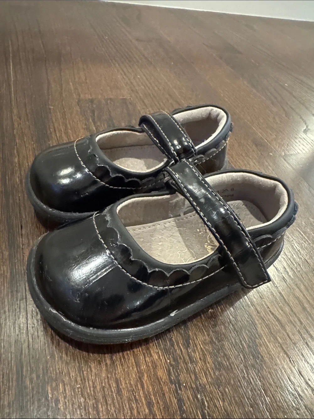 See Kai Run Jane II Black Patent Mary Jane Shoes Toddler Girl Size 6