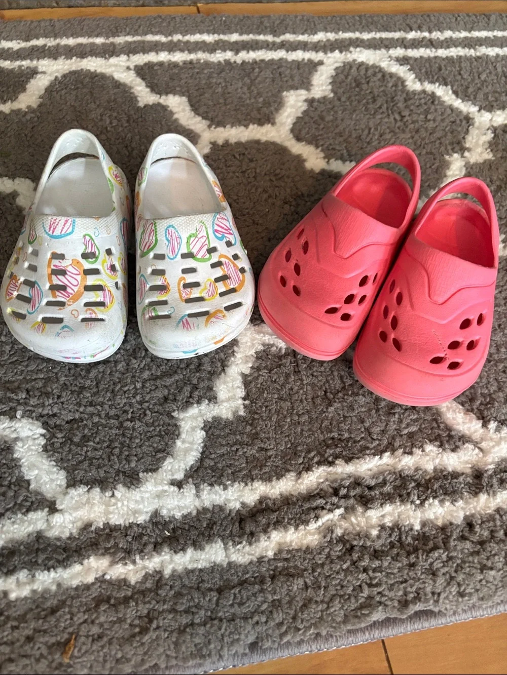 Kids Lightweight Pink Slip-On Sandals with Ventilation