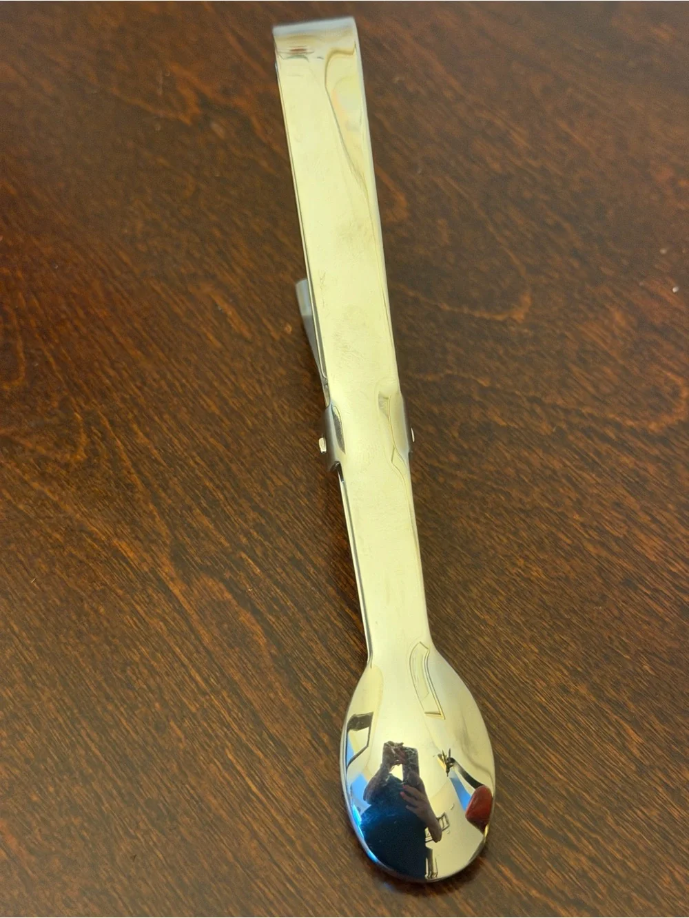 Vtg Pampered Chef Buffet Serving Tongs #2560 Small Double Spoon Retired 6.25”