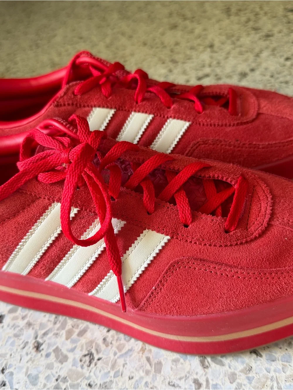 adidas bold red