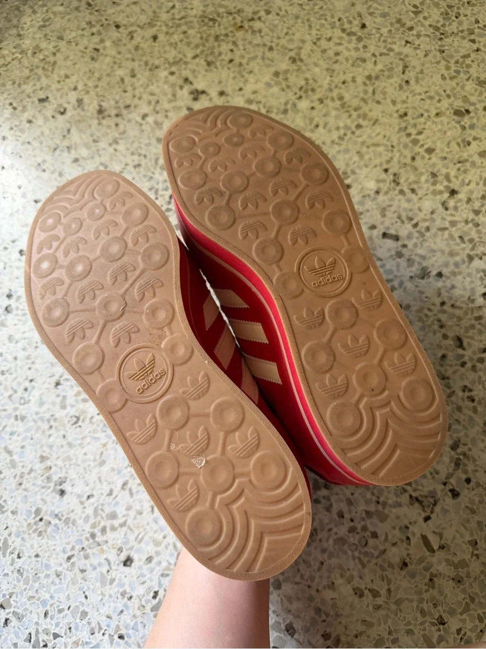 adidas bold red
