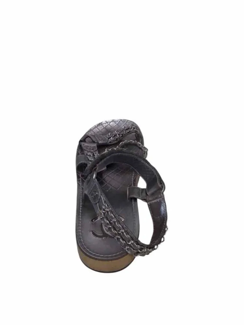 CHANEL these silver
