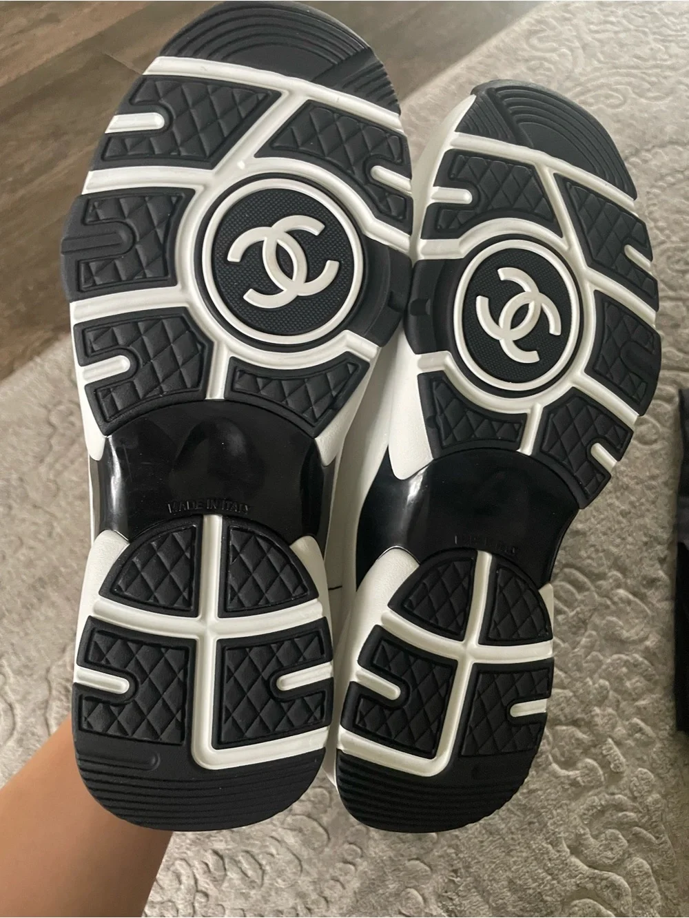 CHANEL up sole detail