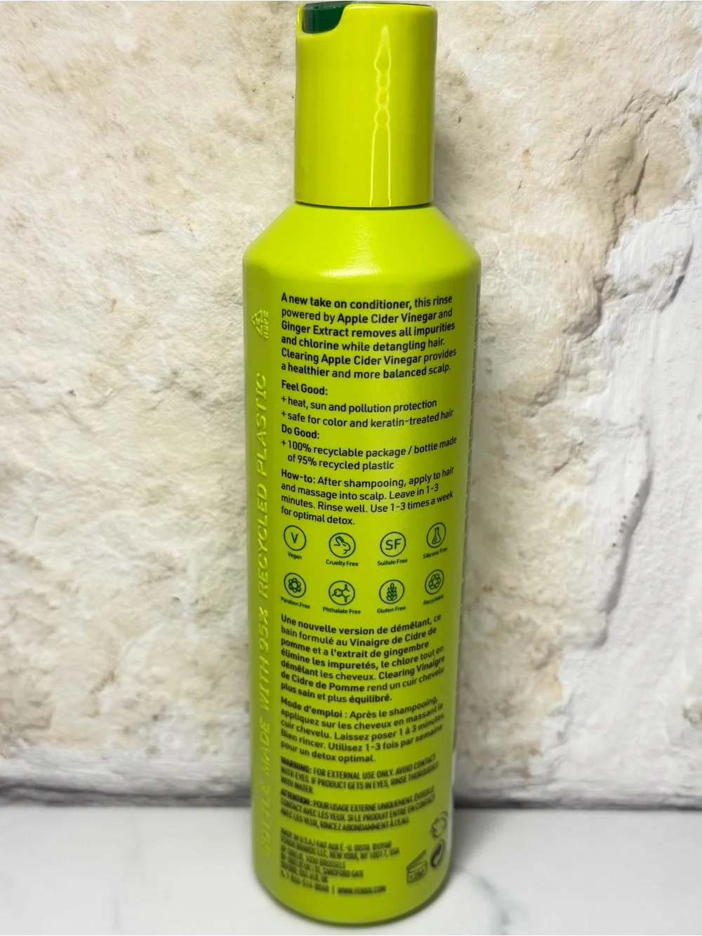 Fekkai conditioning vinegar rinse