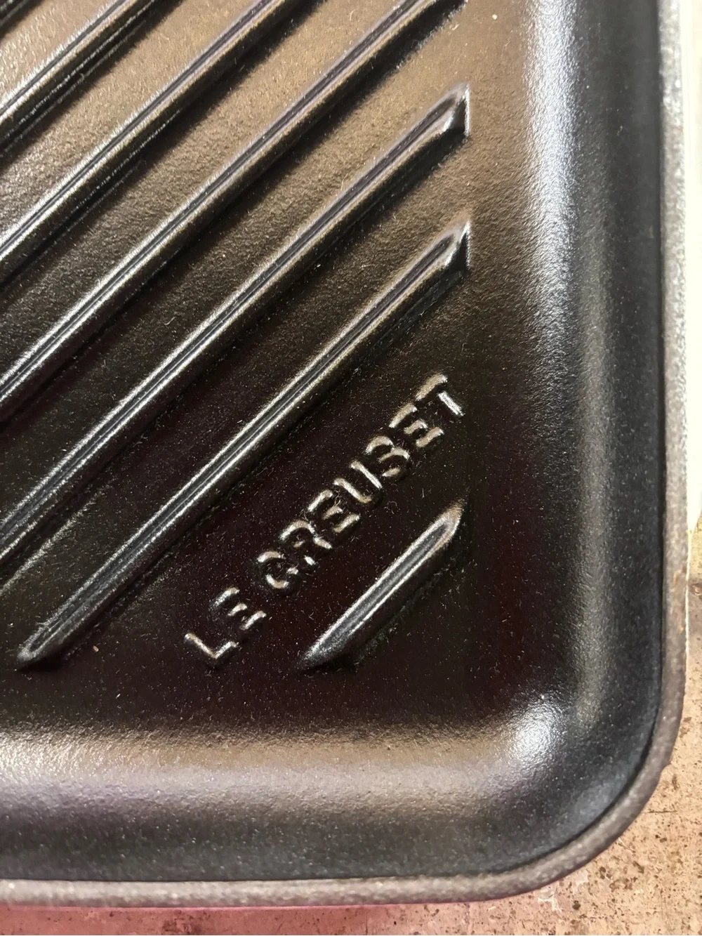 Le Creuset square cast