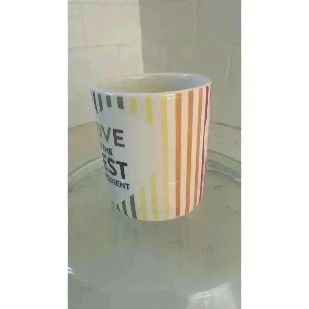 Sur La Table love is the best ingredient Coffee mug