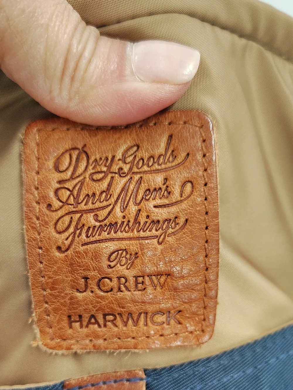 J. Crew hardwick nylon