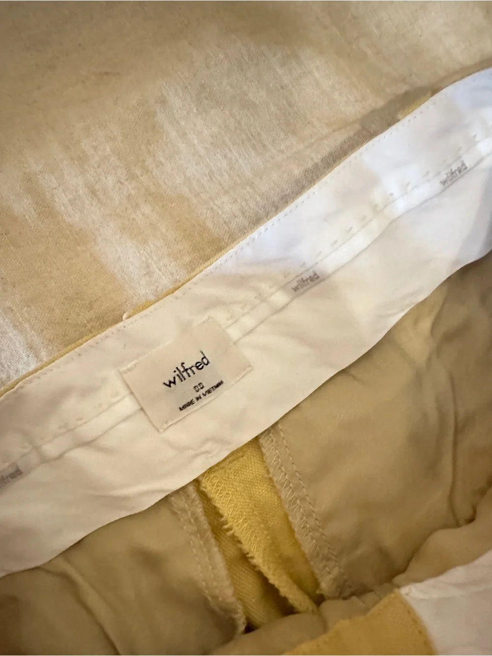 Aritzia Linen Effortless Pants