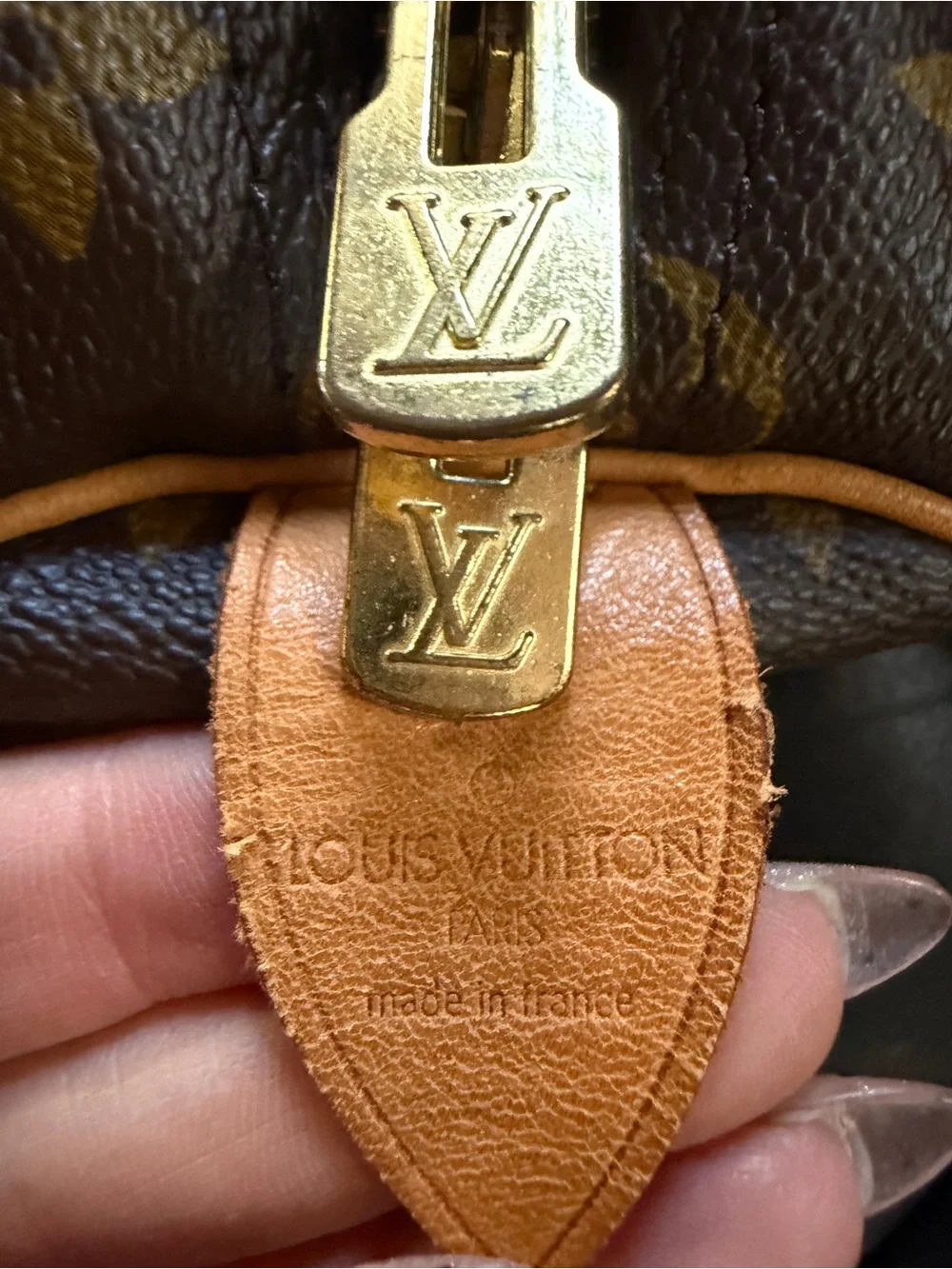 Louis Vuitton iconic tan