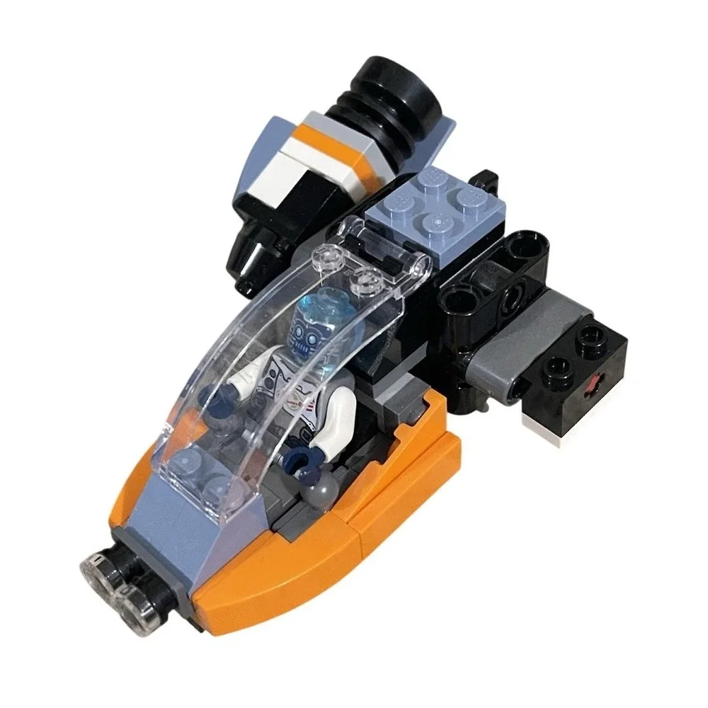 LEGO Creator: 3 In 1 Cyber Drone (31111)‎ Incomplete For Parts