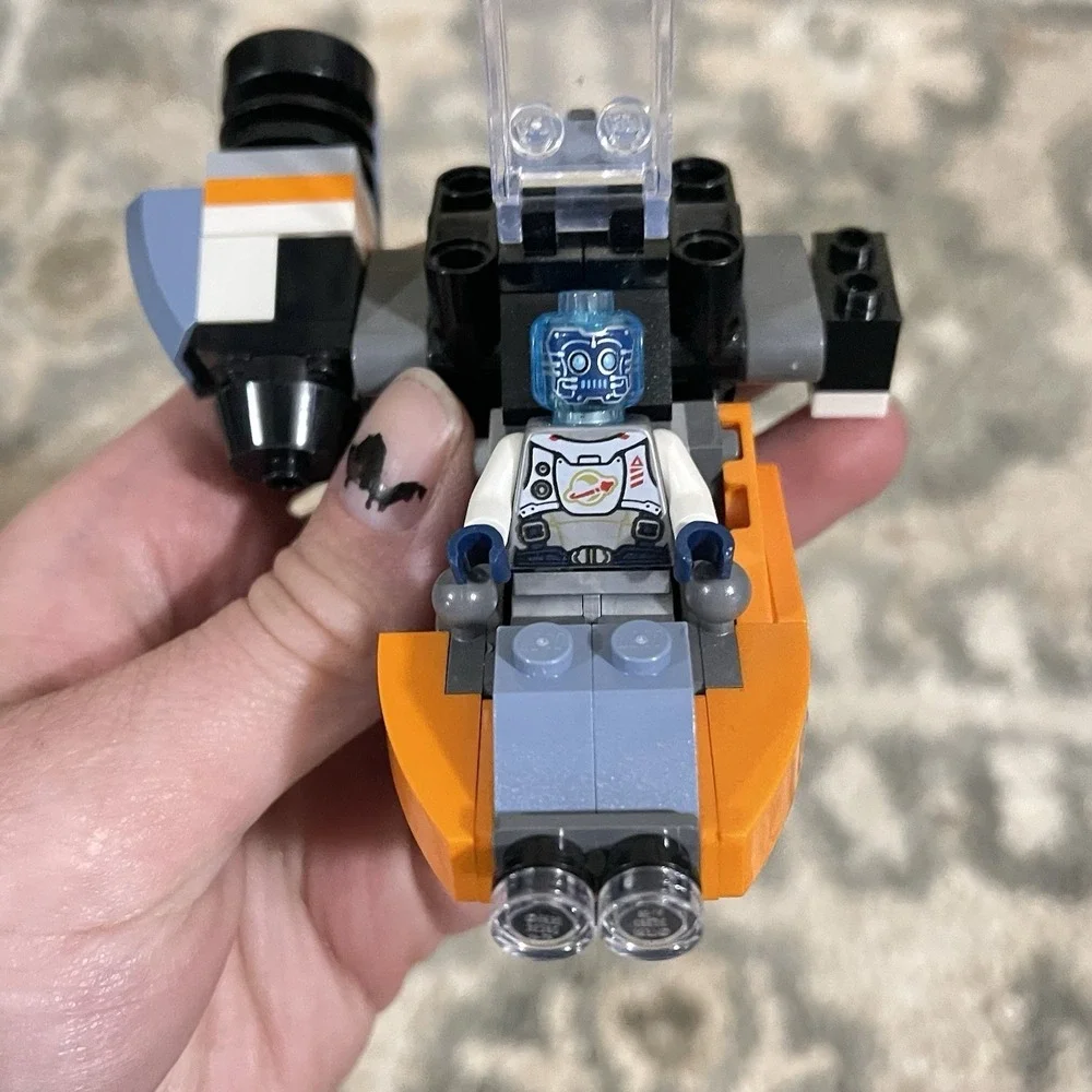 LEGO Creator: 3 In 1 Cyber Drone (31111)‎ Incomplete For Parts