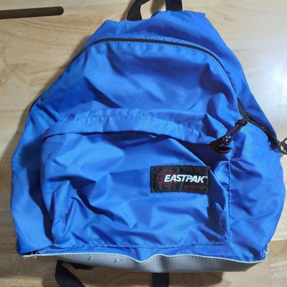 Vintage Eastpak Vinyl Bottom Backpack USA
