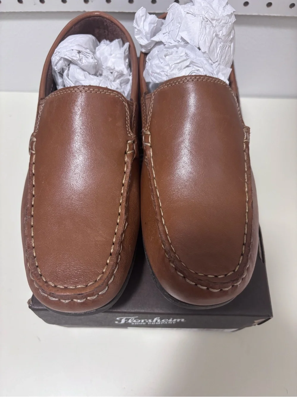 Florsheim saddle tan