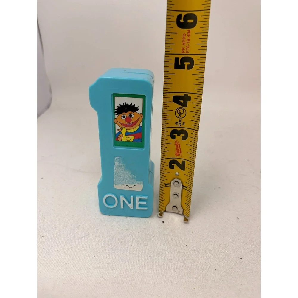 Vintage TYCO Preschool Sesame Street Numbers 1-10 Learning Blocks Lot of 10
