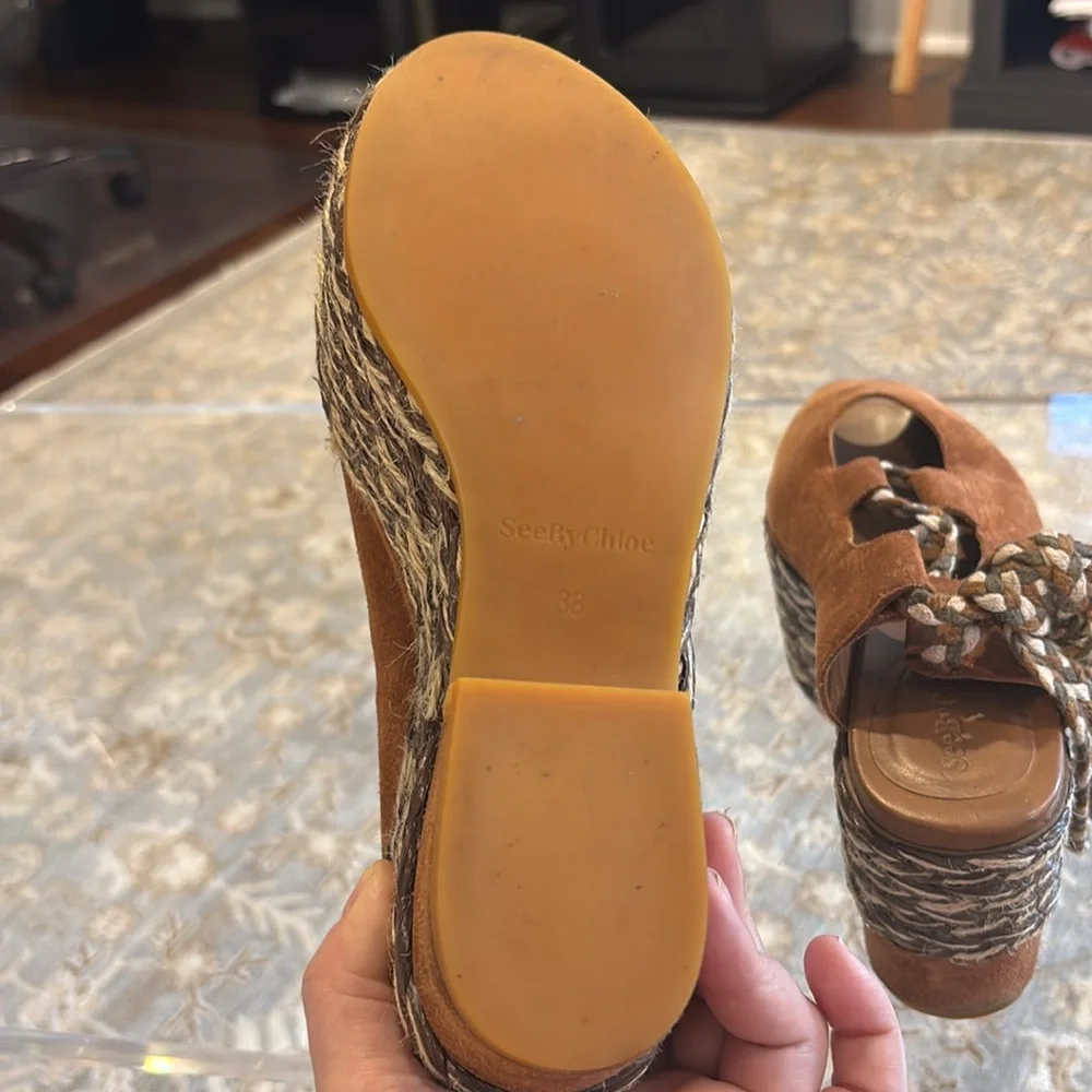 See By Chloe brown suede