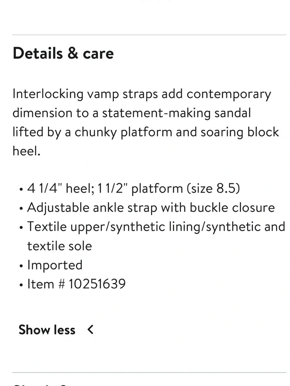 Marc Fisher chunky platform