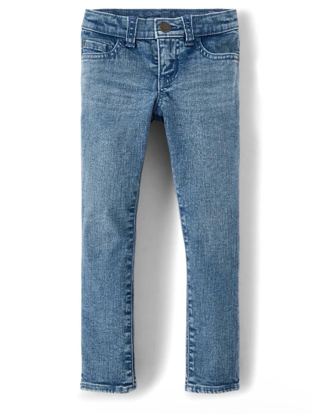 Gymboree Girls 5-Pocket Slim Medium Wash Jeans Size 5T