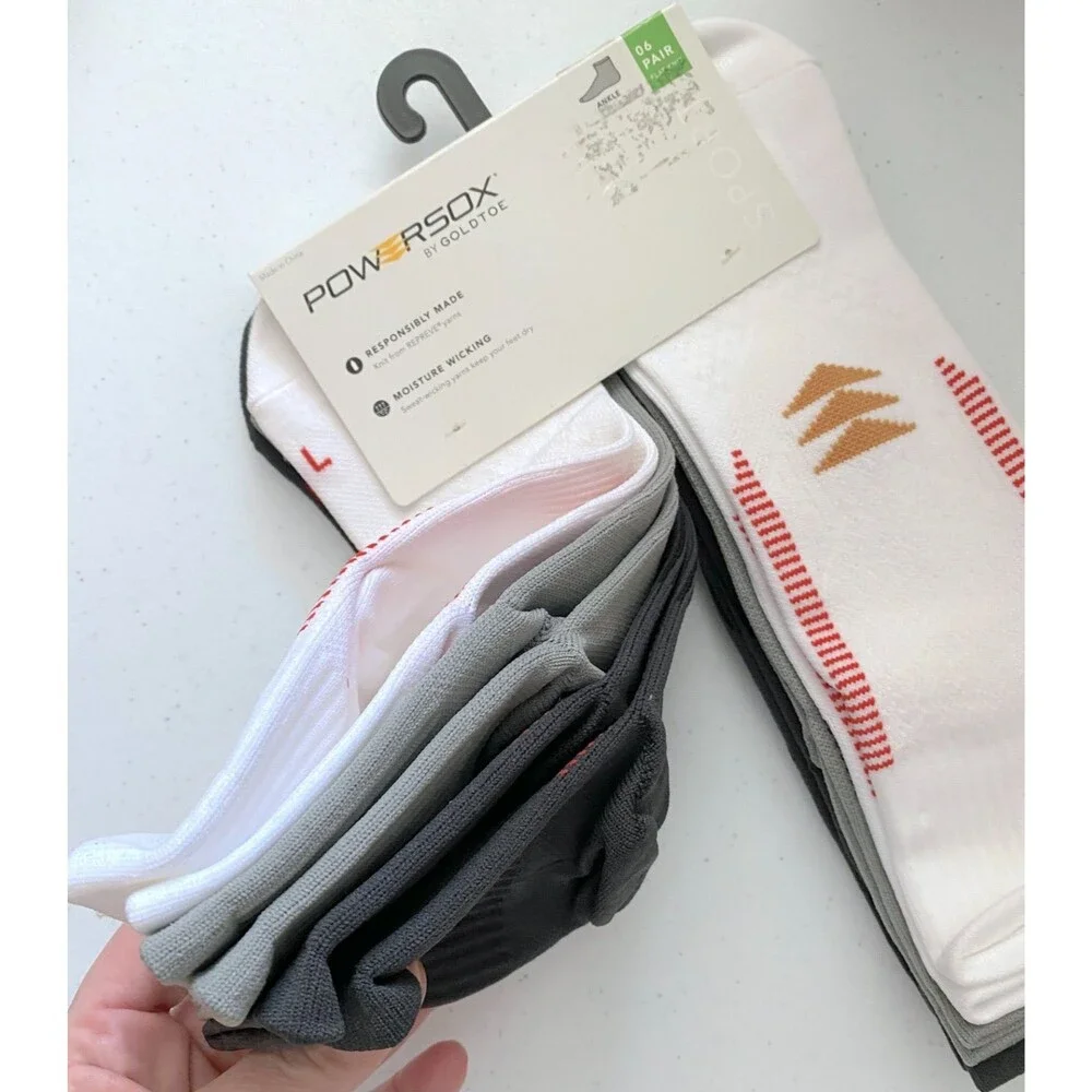 GoldToe Powersox moisture wicking