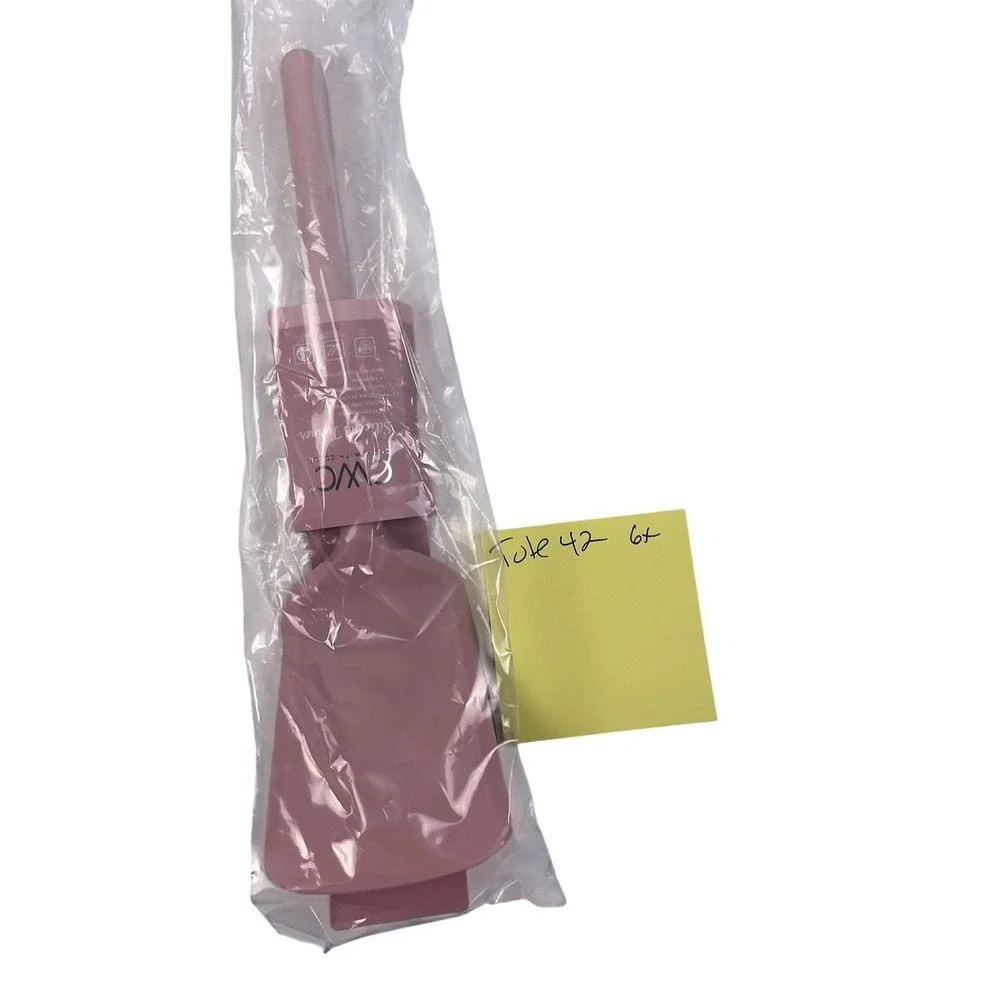 CWC Cook With Color Pink Silicone Turner & Spatula Set BPA Free‎ 450F