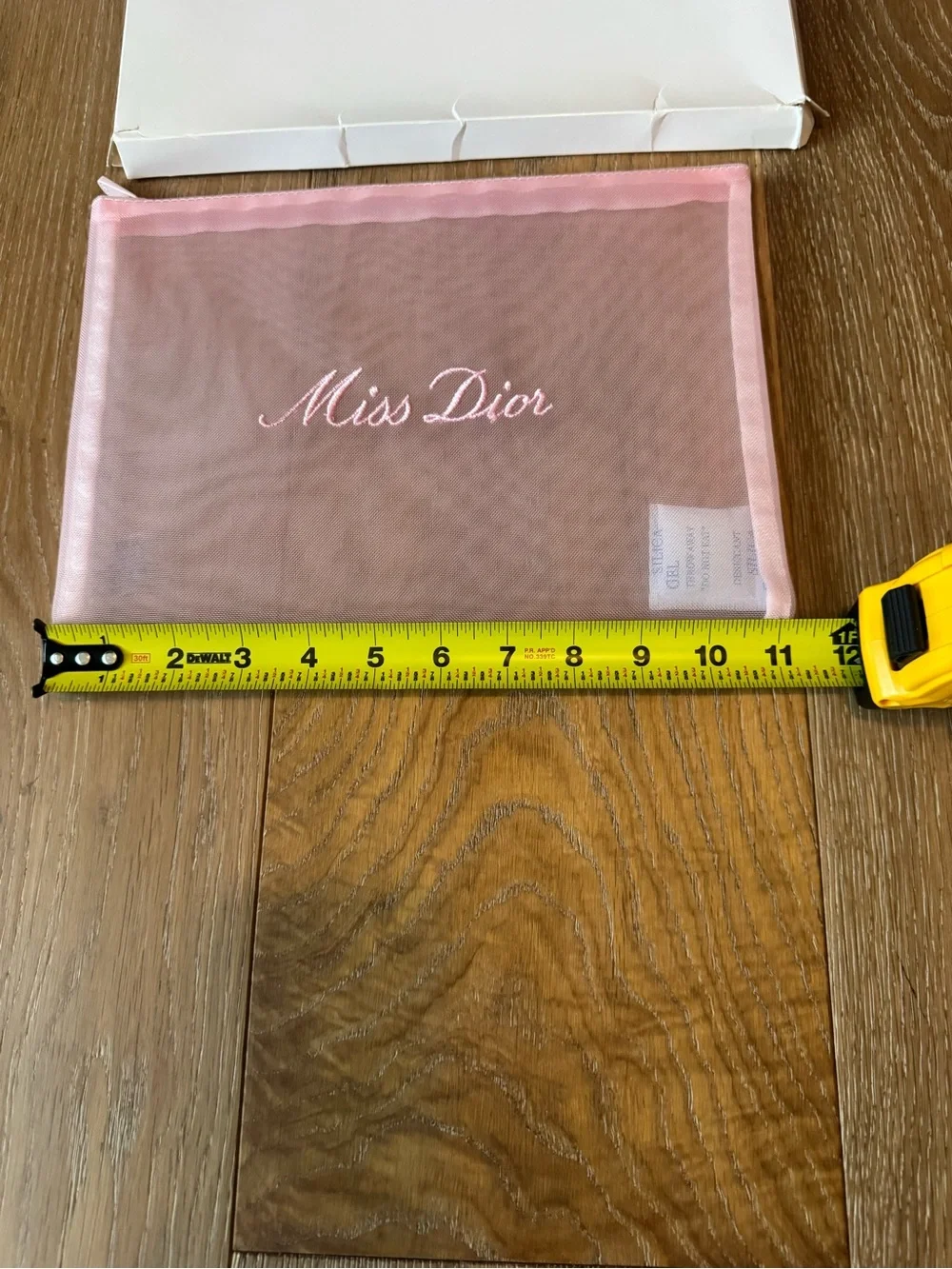 Dior design closure pouch