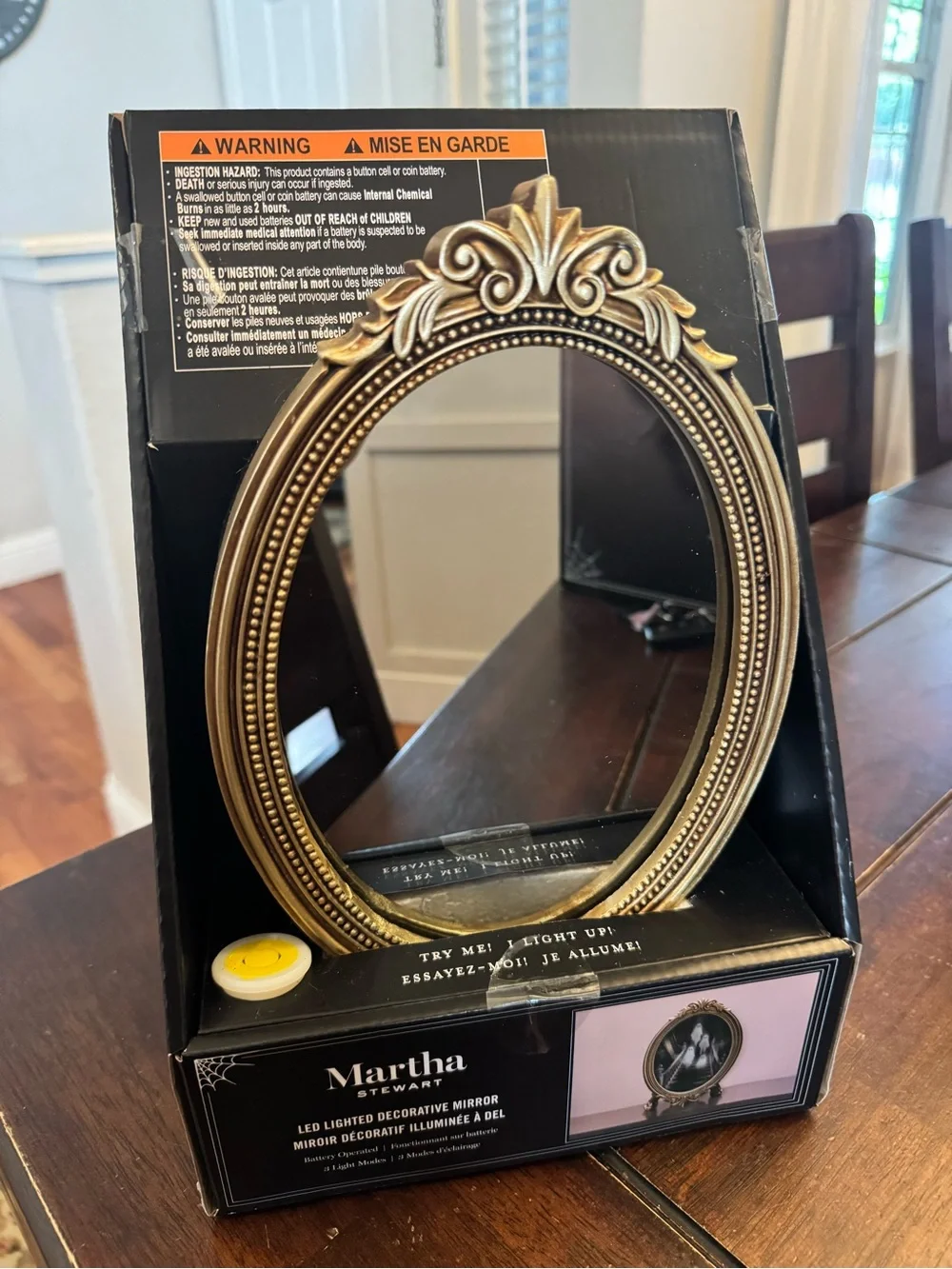 Martha Stewart ornate gold