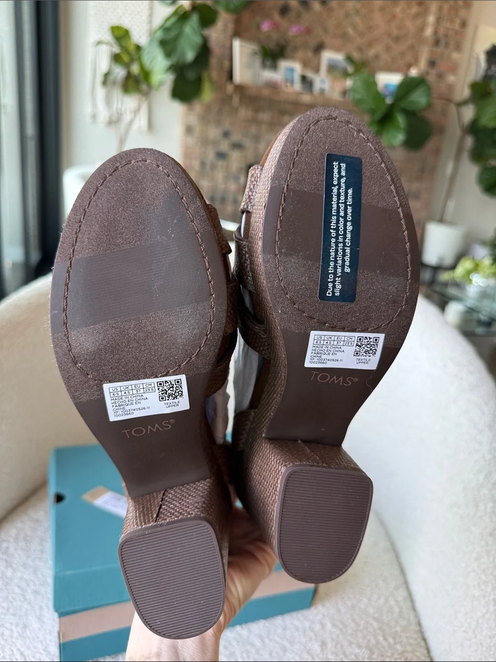 Toms buckle insole