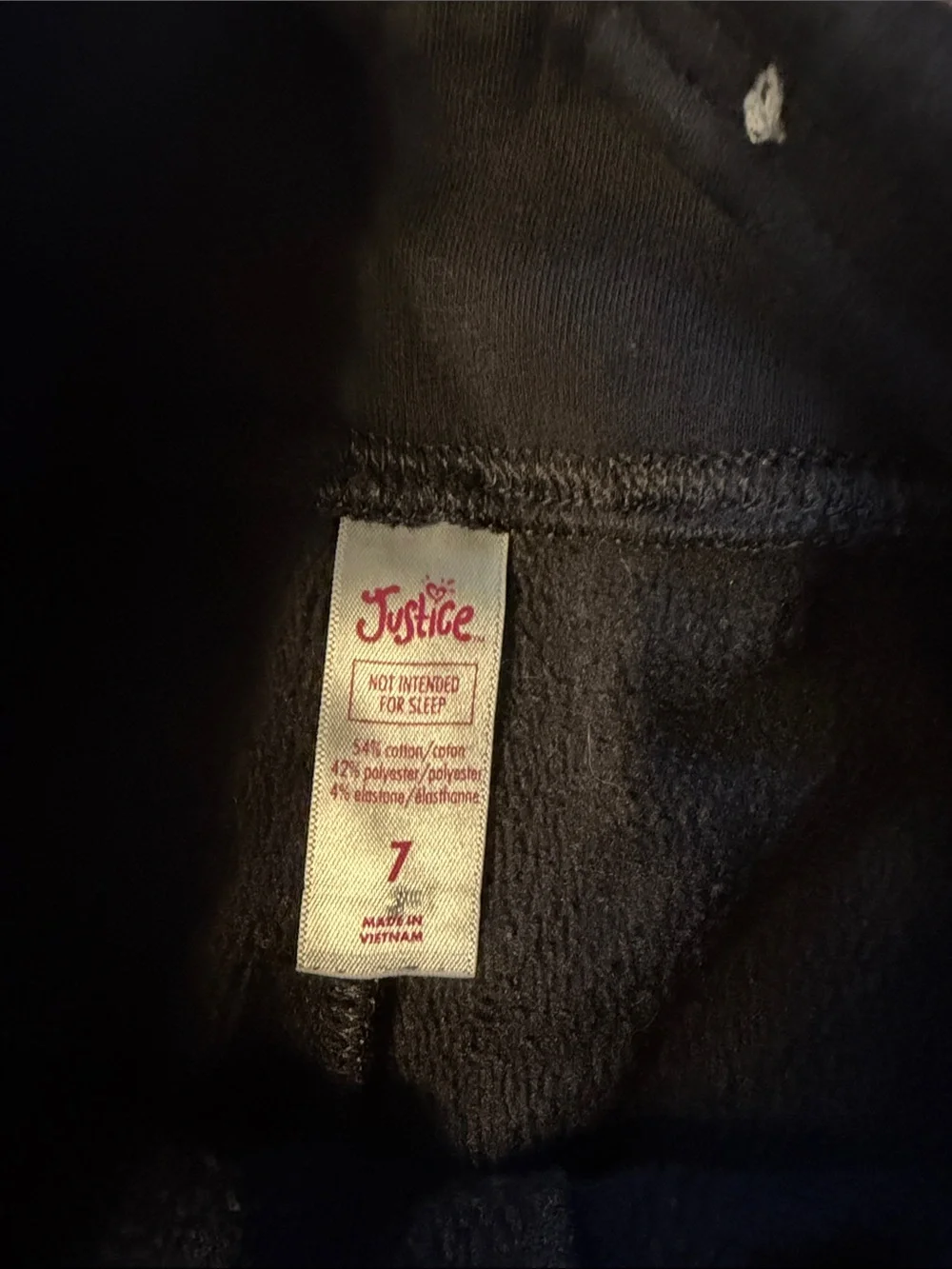 Justice comfortable black