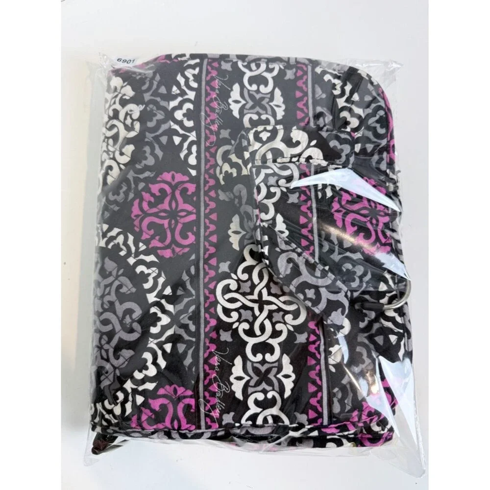 Vera Bradley Travel Hanging Cosmetic Case Scroll Medallion
